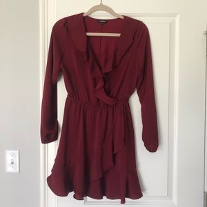 EXPRESS Ruffled Dress